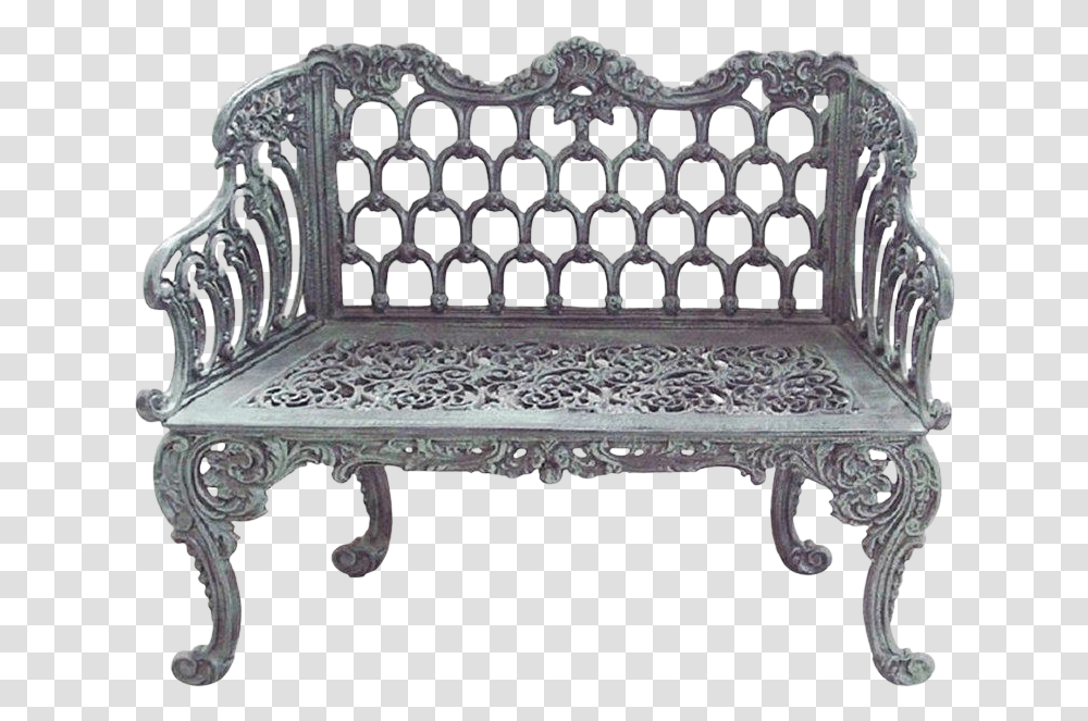 Chairish Logo Victorian Bench, Furniture, Couch, Park Bench Transparent Png