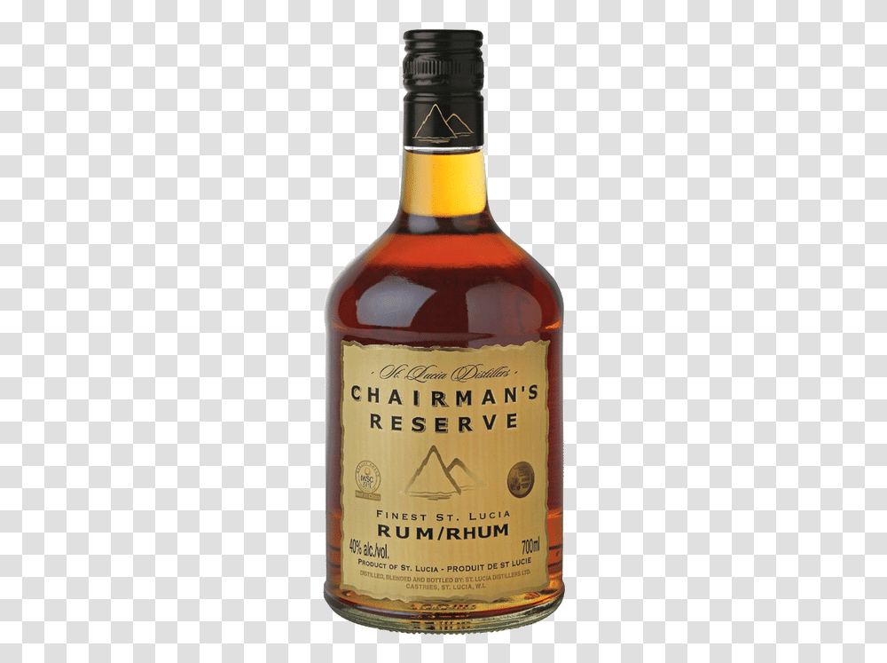 Chairman's Reserve Aged Rum Chairman Reserve Gold Rum, Bottle, Alcohol, Beverage, Drink Transparent Png