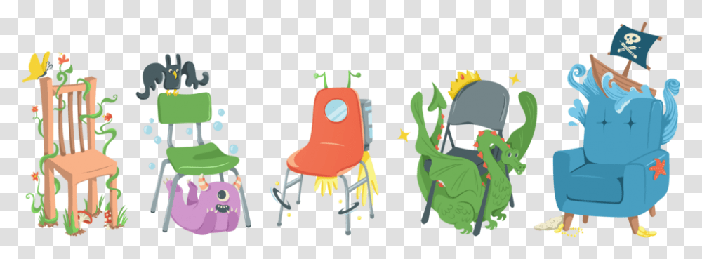 Chairs, Green, Person, Plant, Furniture Transparent Png