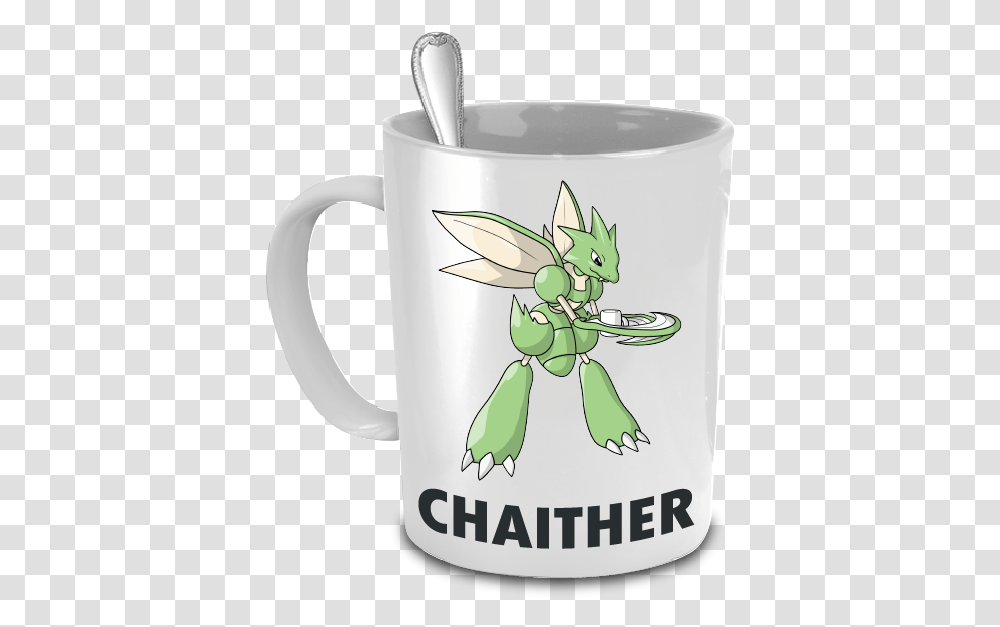 Chaither The Scyther Pokemon Pun Mug Funny Mugs For Boyfriend, Coffee Cup, Beverage, Drink, Glass Transparent Png