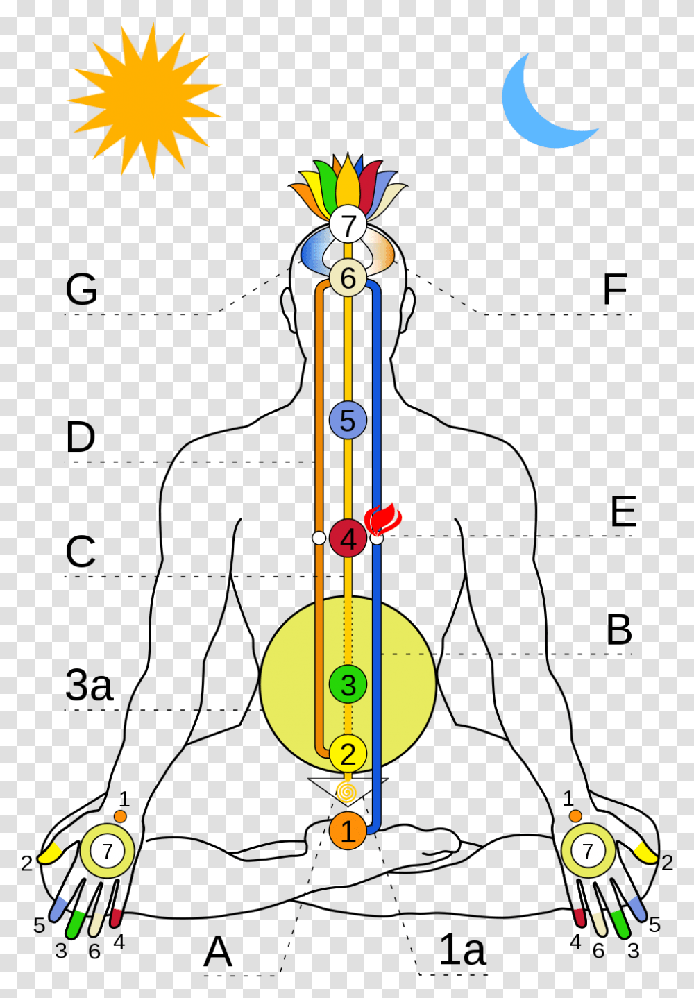 Chakra Energy Systems Transparent Png