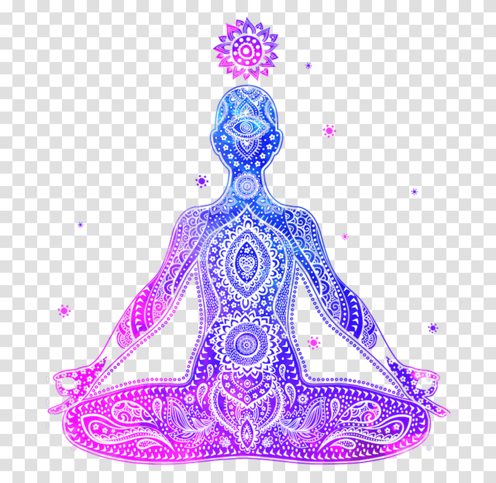 Chakra Yoga, Pattern, Floral Design Transparent Png