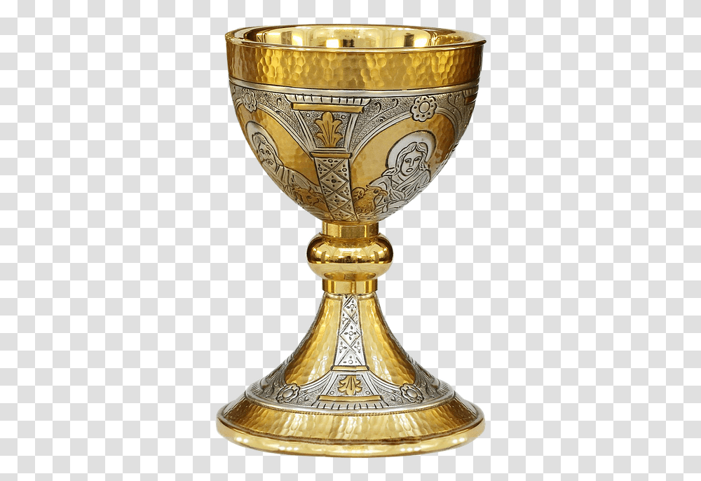 Chalice Gold Eucharist Gold Chalice, Lamp, Glass, Trophy, Goblet Transparent Png