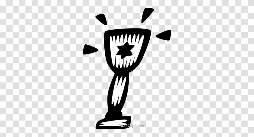Chalice Royalty Free Vector Clip Art Illustration, Performer, Face, Stencil Transparent Png