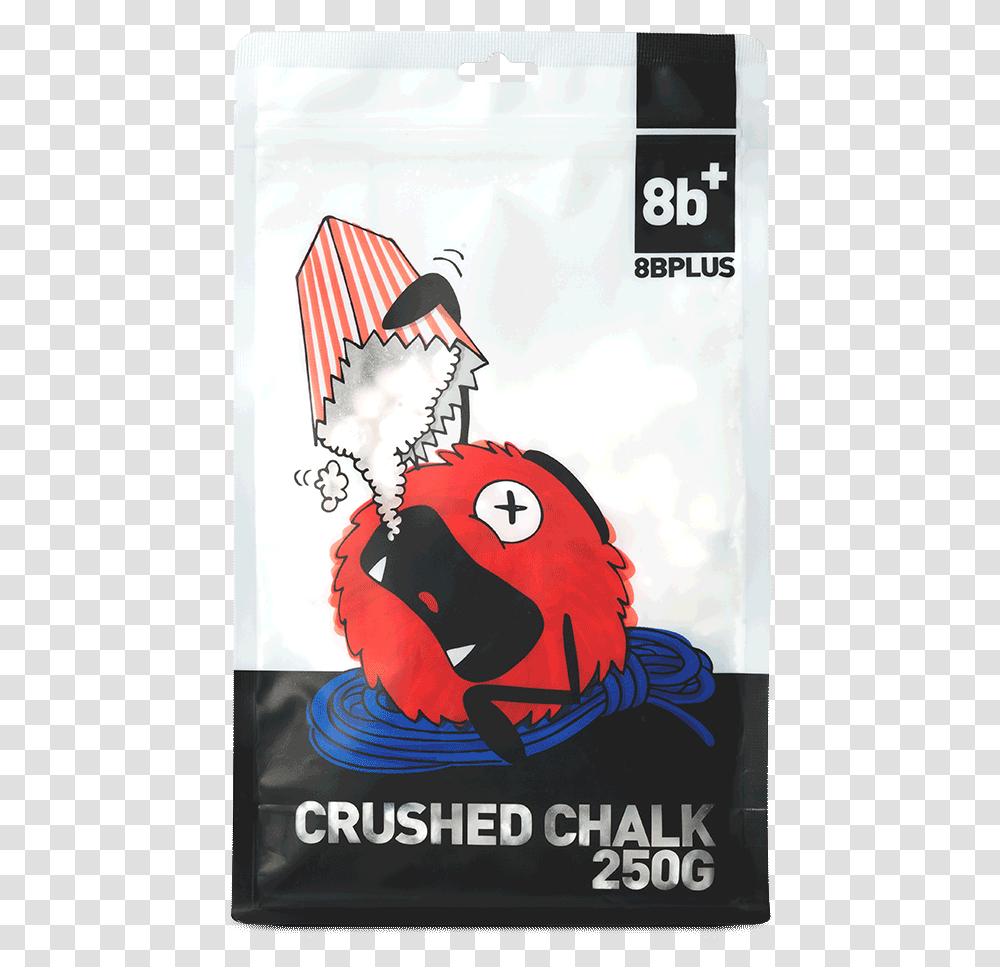Chalk 250g Crushed Front 8bplus Crushed Chalk, Poster, Advertisement, Label Transparent Png
