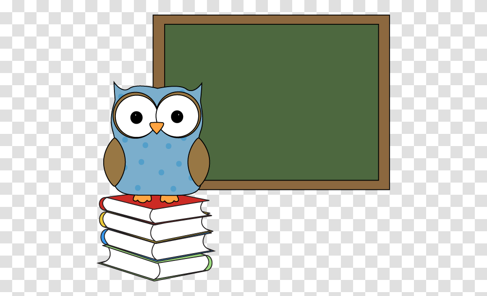 Chalk Board Picture School Owl Clipart, Teacher, Room, Indoors, Cat Transparent Png
