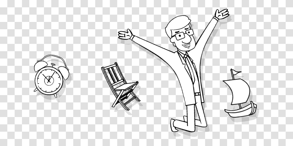 Chalk Drawings, Chair, Furniture, Person, Face Transparent Png