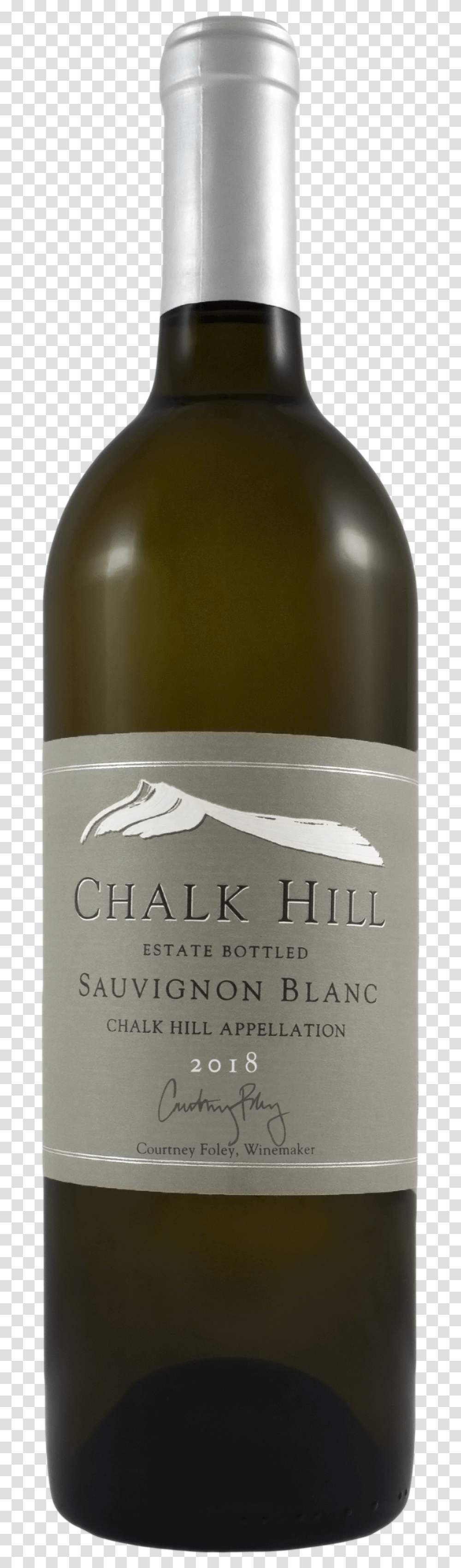 Chalk Hill Sauvignon Blanc 2017, Bottle, Alcohol, Beverage, Drink Transparent Png