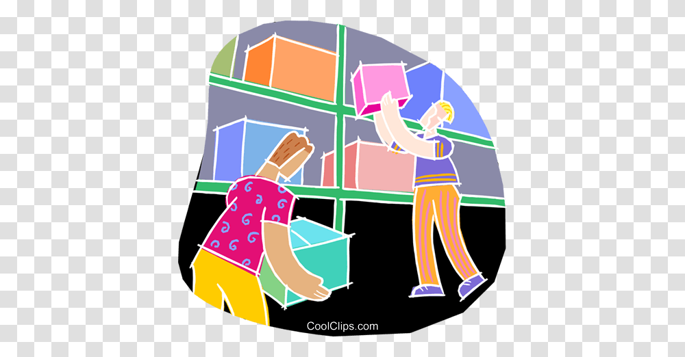 Chalk Style Warehouse Workers Royalty Free Vector Clip Art, Person, Female, Laundry, Woman Transparent Png