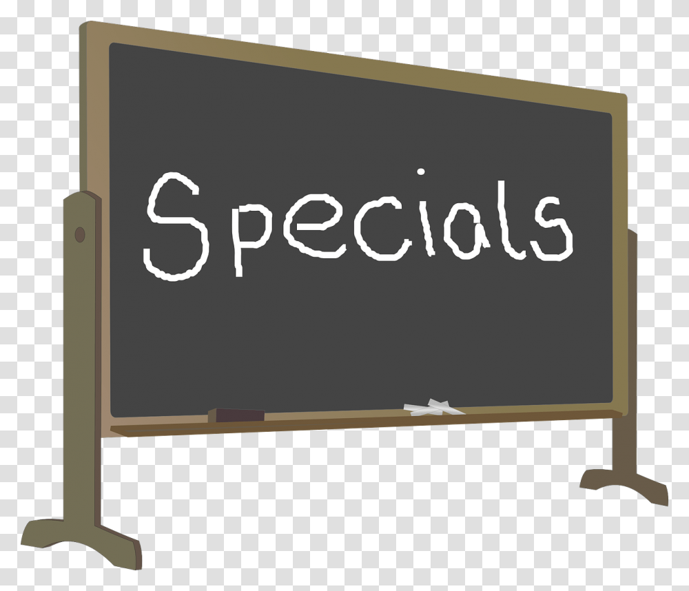 Chalkboard Blackboard School Free Picture Free Specials Clipart Transparent Png