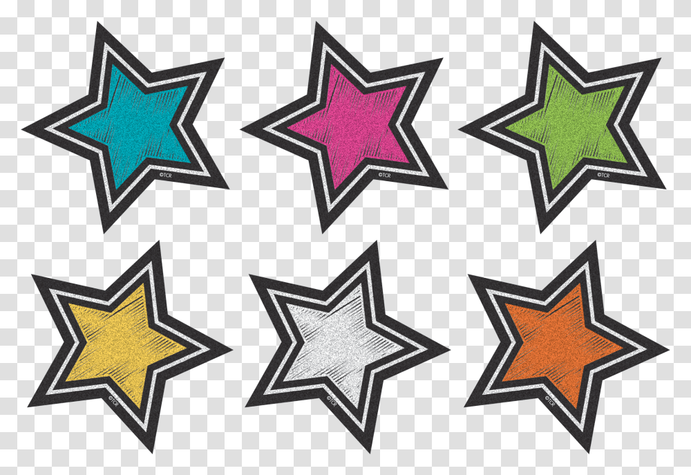 Chalkboard Brights Stars Mini Accents Image Optical Center Of Camera, Star Symbol, Rug Transparent Png