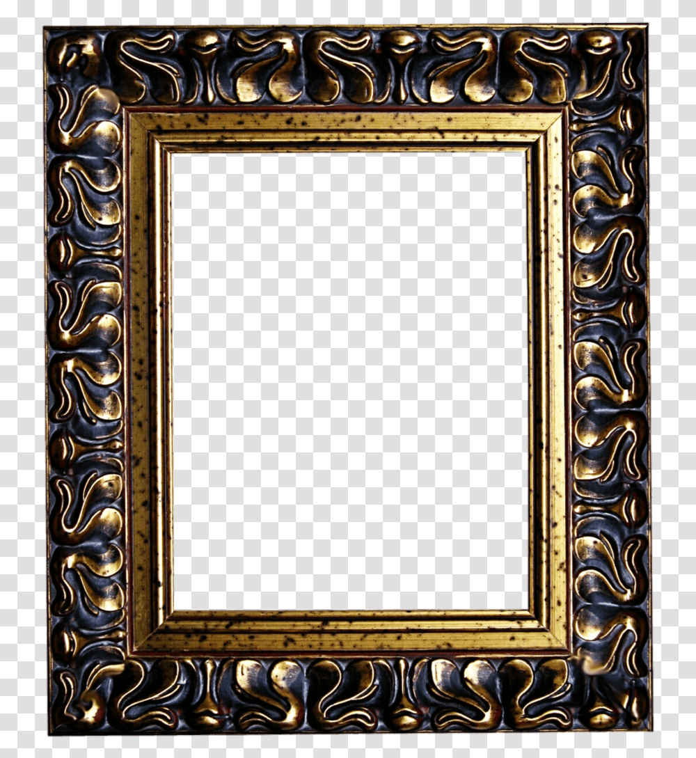 Chalkboard Frame Clipart Gold Photo Frames, Painting, Mirror, Sculpture Transparent Png