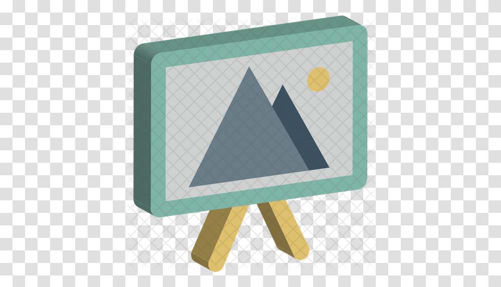 Chalkboard Icon Horizontal, Text, Triangle, Label, Sticker Transparent Png