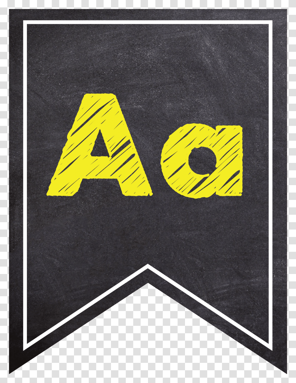 Chalkboard Letters Numbers Banner Neon, Poster, Advertisement Transparent Png