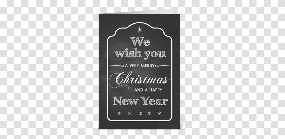 Chalkboard We Wish You A Merry Christmas Chalkboard We, Text, Handwriting, Calligraphy Transparent Png
