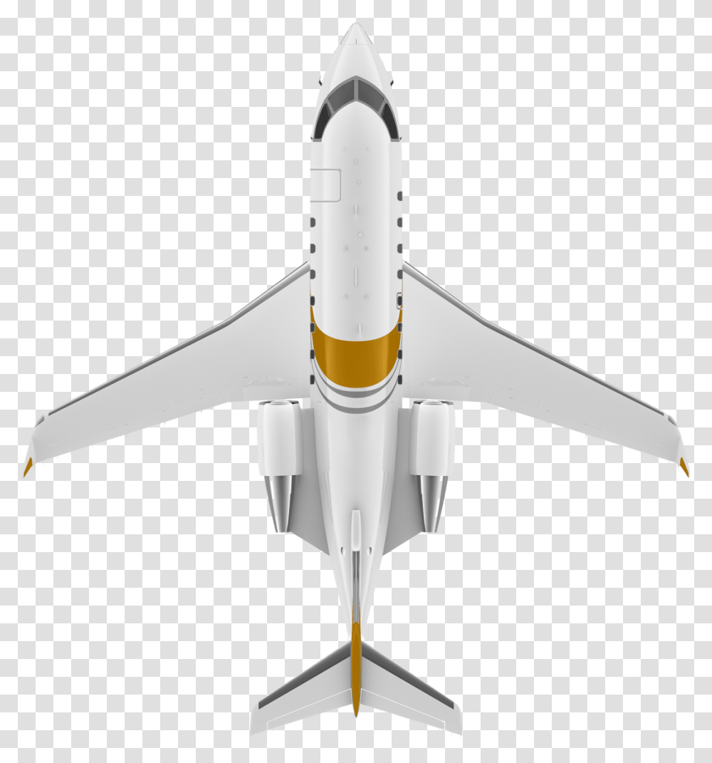 Challenger 650 Top View Private Jet Top View, Blow Dryer, Appliance, Aircraft, Vehicle Transparent Png