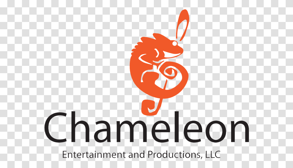 Chameleon And Music Logo, Animal, Sea Life, Food Transparent Png