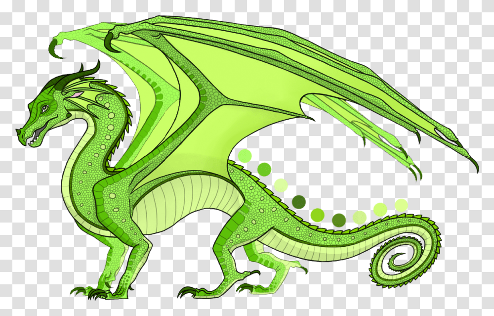Chameleon Is A Yellowish Lime Green Male Rainwing The Wings Of Fire Green Rainwing, Dinosaur, Reptile, Animal, Green Lizard Transparent Png