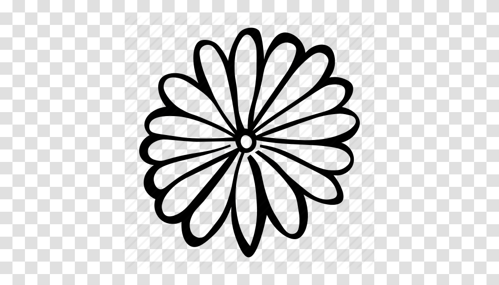 Chamomile Flower Flowers Garden Nature Plant Icon, Piano, Leisure Activities, Musical Instrument, Pattern Transparent Png