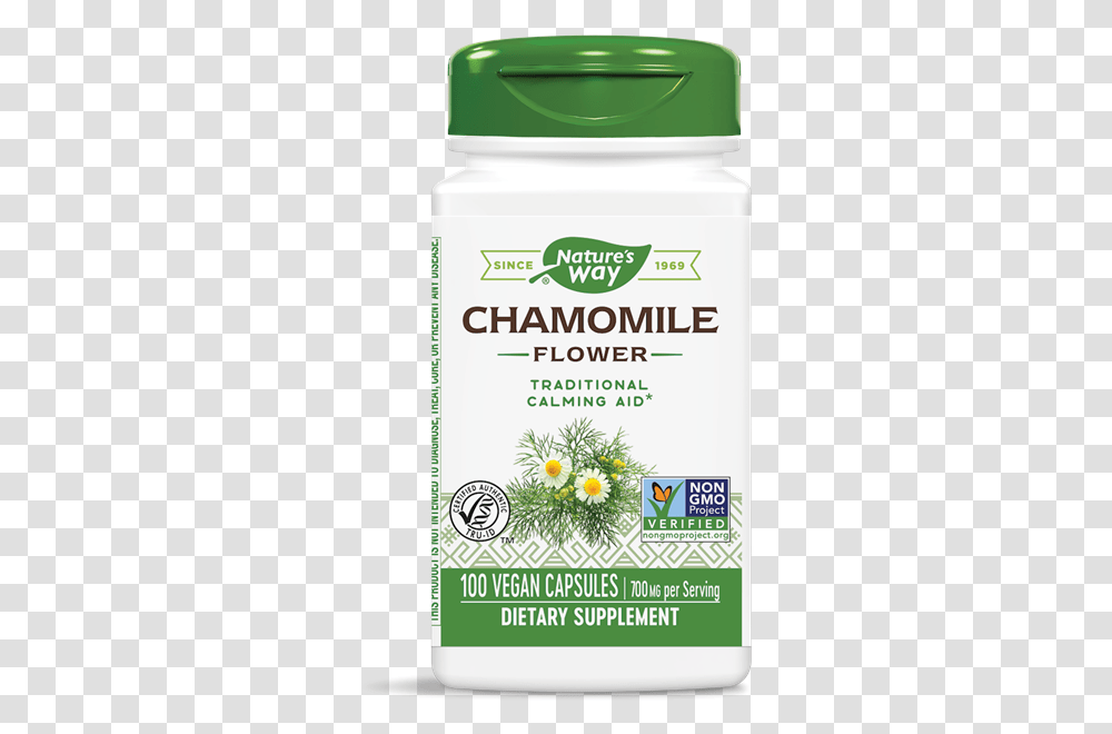 Chamomile Flowers 100 Caps Nature's Way Natures Way Eyebright Herb, Plant, Food, Flyer, Seasoning Transparent Png