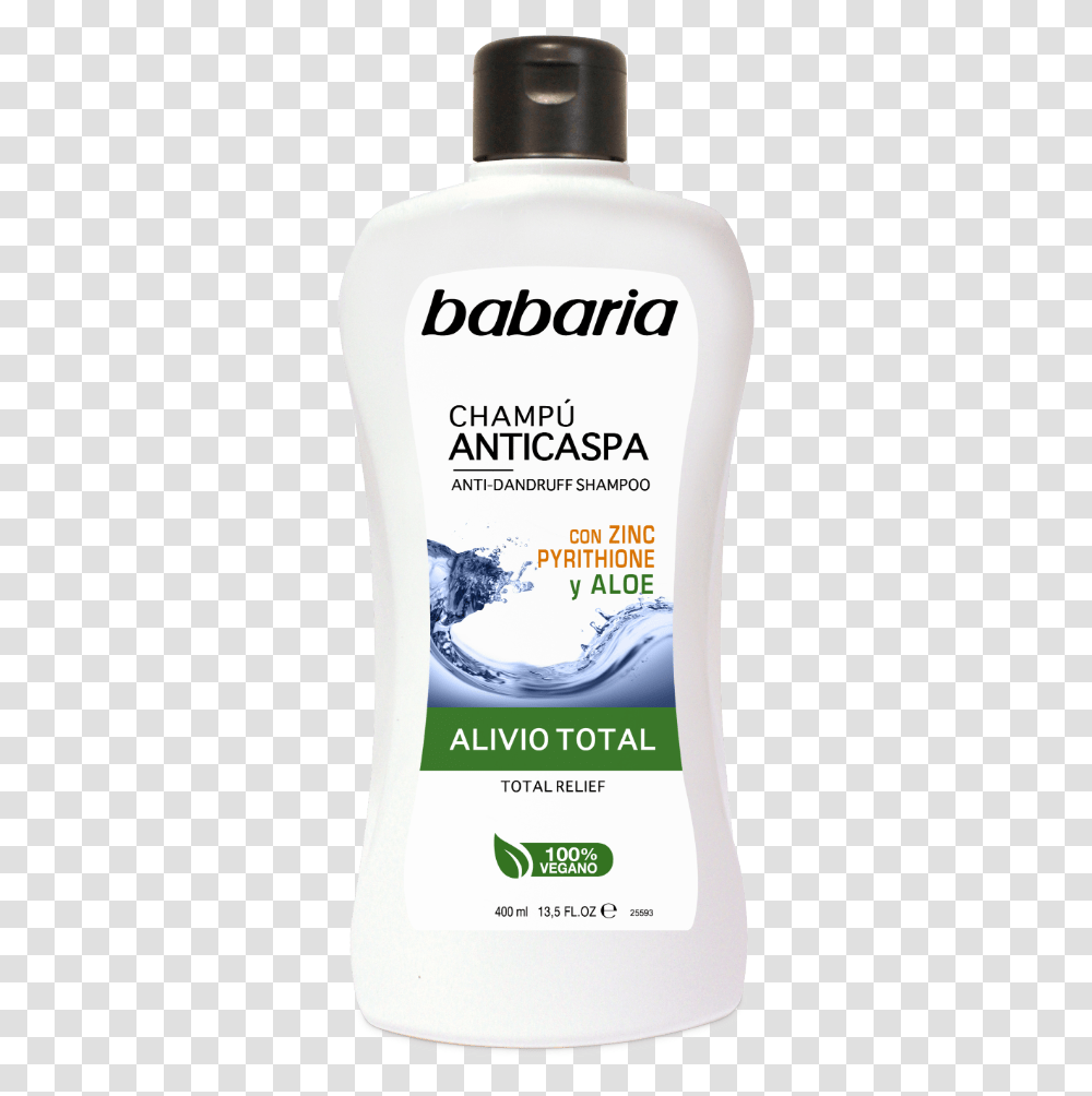 Champ Anticaspa De Aloe Vera De Babaria Champu Anticaspa Babaria, Sunscreen, Cosmetics Transparent Png