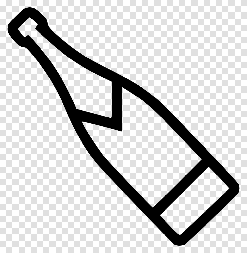 Champagne Bottle Icon Free Download, Shovel, Tool, Weapon, Weaponry Transparent Png