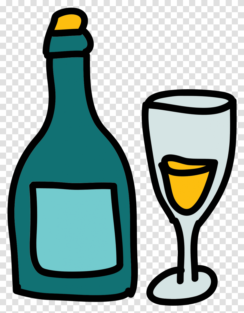 Champagne Bottles, Glass, Wine, Alcohol, Beverage Transparent Png