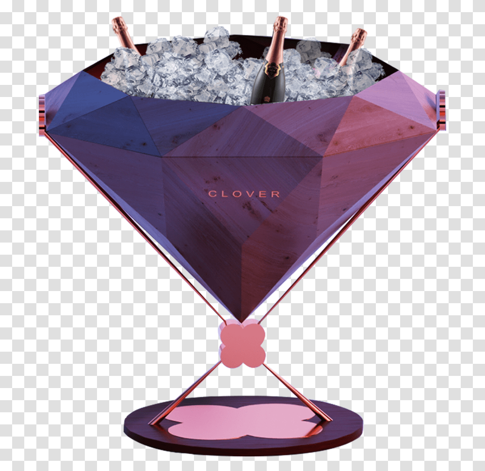 Champagne Bucket Ibiza Carmine, Tabletop, Furniture, Person, Glass Transparent Png