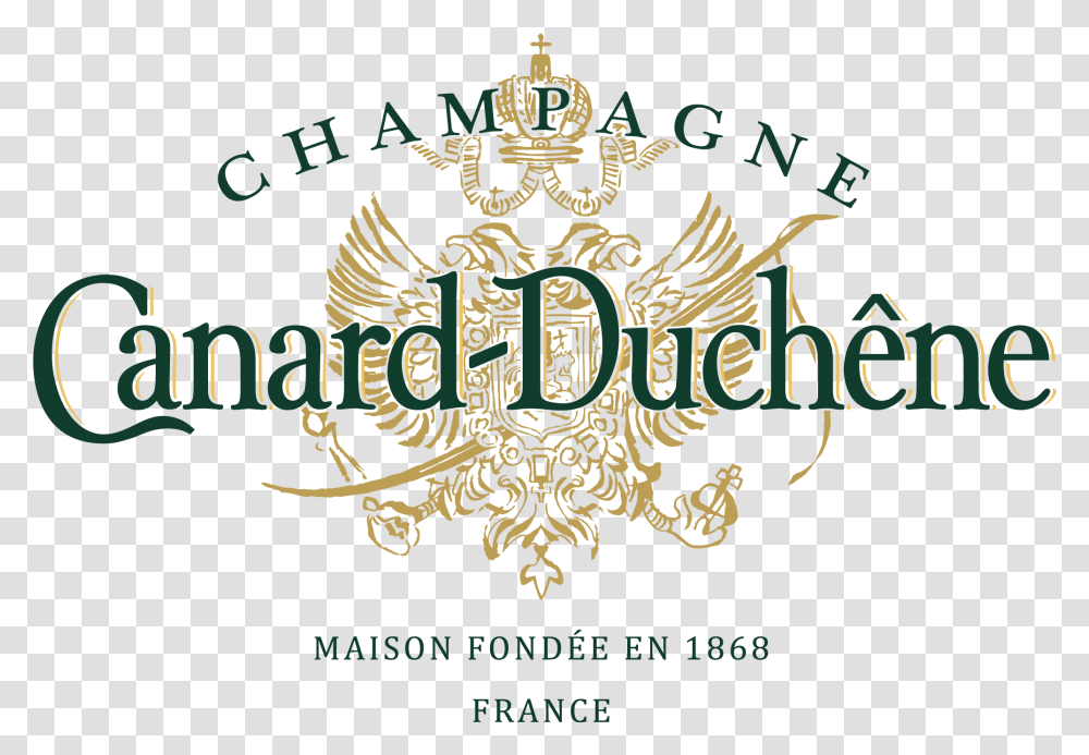 Champagne Canard Duchene Logo Canard Duchene, Alphabet, Paper Transparent Png