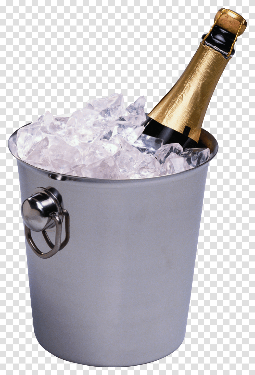 Champagne Champagne In Bucket Transparent Png
