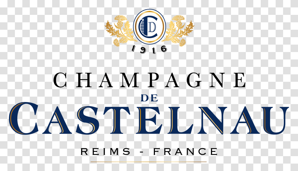 Champagne De Castelnau Logo Castelnau, Label, Alphabet, Word Transparent Png