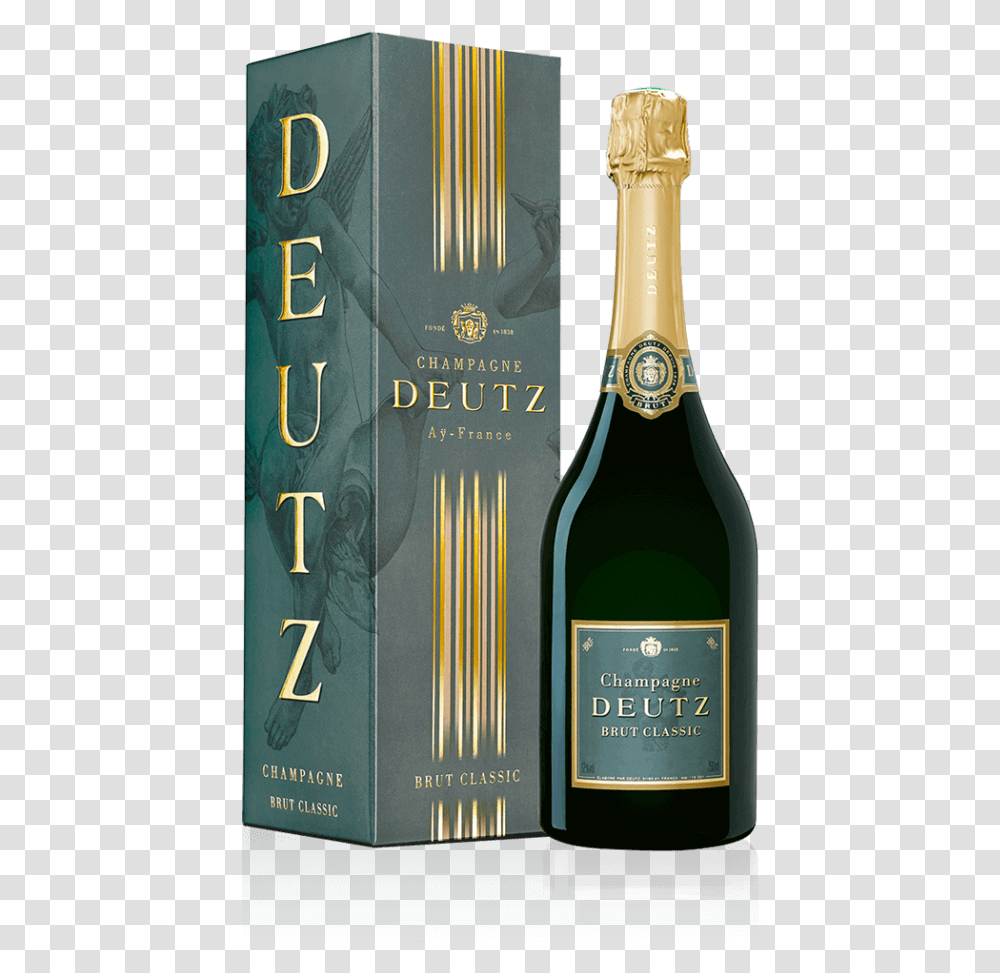 Champagne Deutz, Bottle, Alcohol, Beverage, Drink Transparent Png