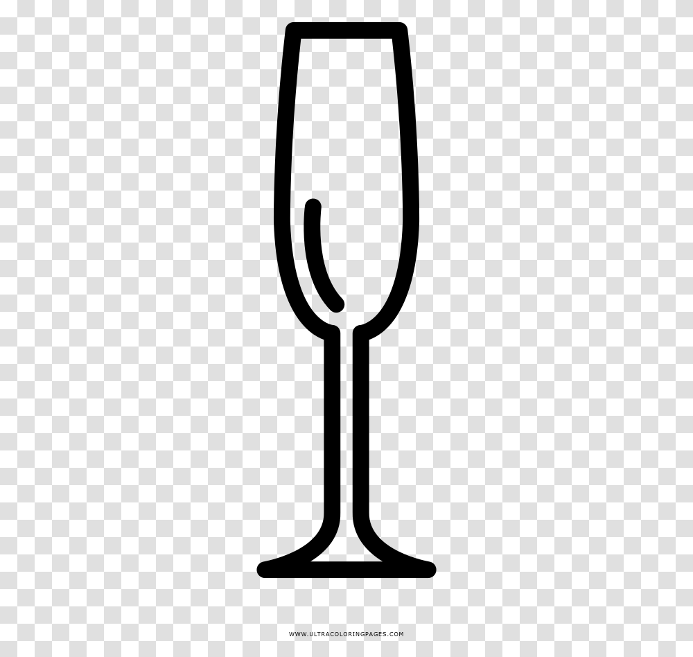Champagne Glass Coloring, Gray, World Of Warcraft Transparent Png