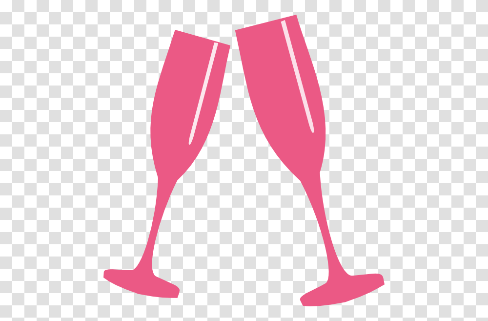 Champagne Glass Free Clipart Pink Champagne Glasses Clip Art, Oars, Paddle, Label Transparent Png