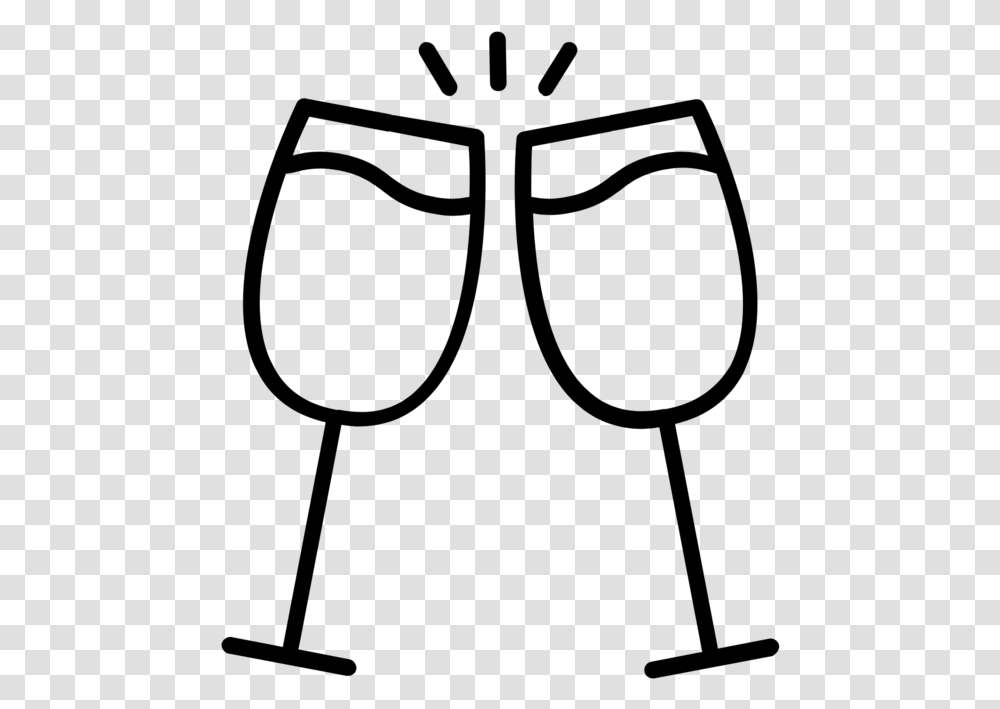 Champagne Glasses Icon Download, Gray, World Of Warcraft Transparent Png