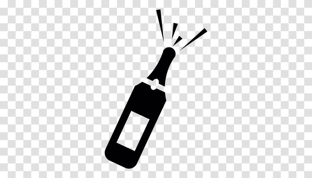 Champagne Icon, Brush, Tool, Toothbrush Transparent Png