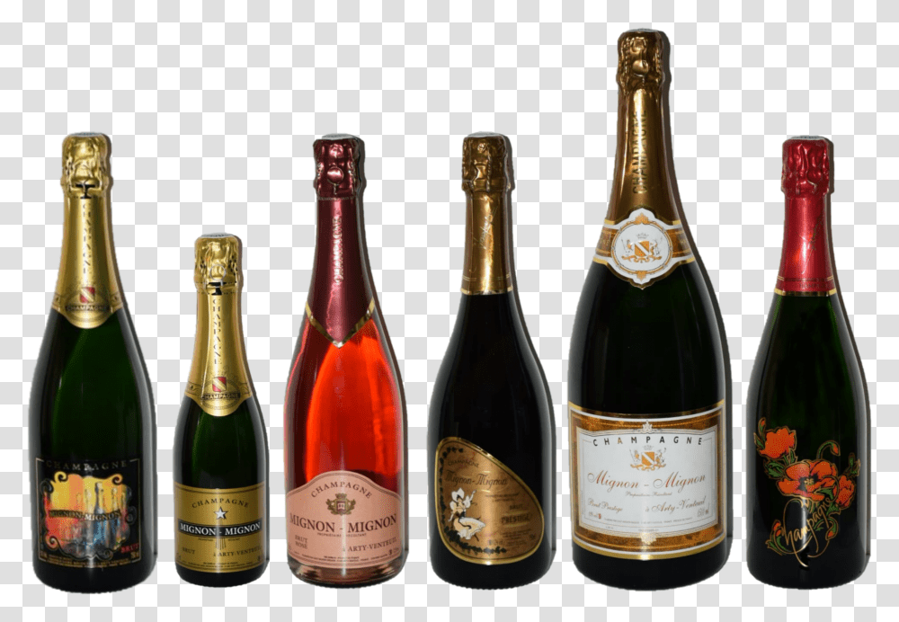 Champagne Mignon Mignon, Wine, Alcohol, Beverage, Drink Transparent Png