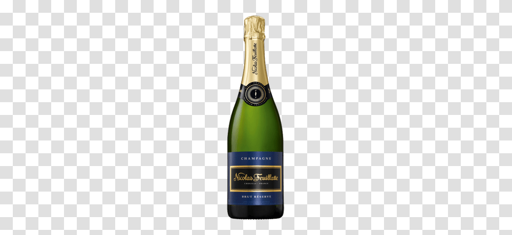 Champagne Nicolas Feuillatte Brut, Bottle, Alcohol, Beverage, Drink Transparent Png