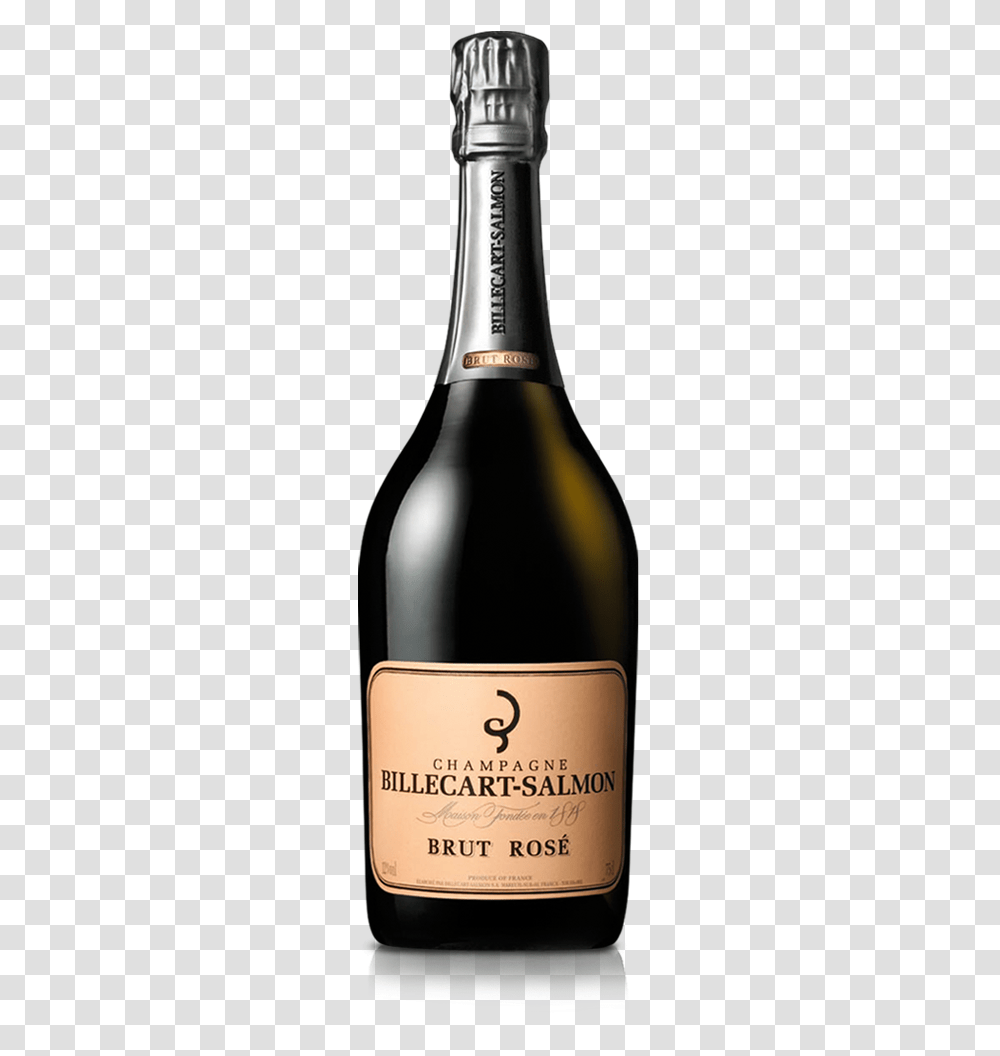 Champagne Ros Billecart Salmon, Alcohol, Beverage, Drink, Bottle Transparent Png