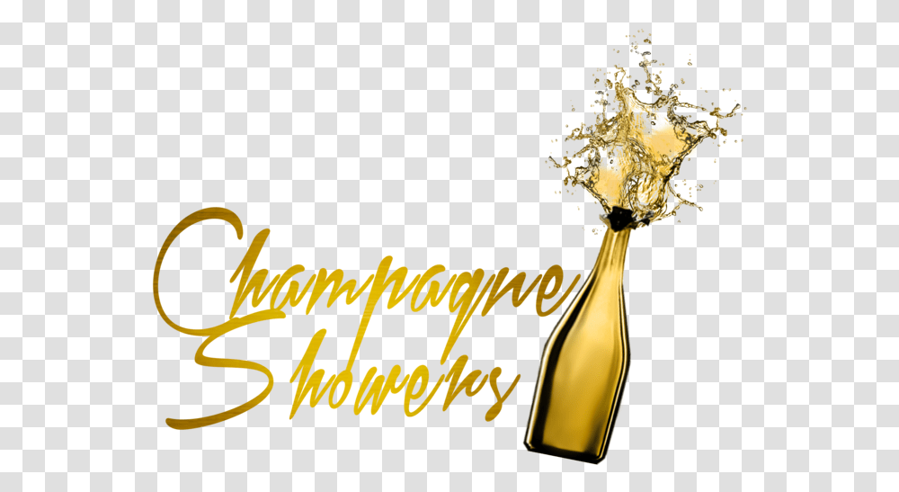 Champagne Showers, Cutlery, Beverage, Label, Food Transparent Png