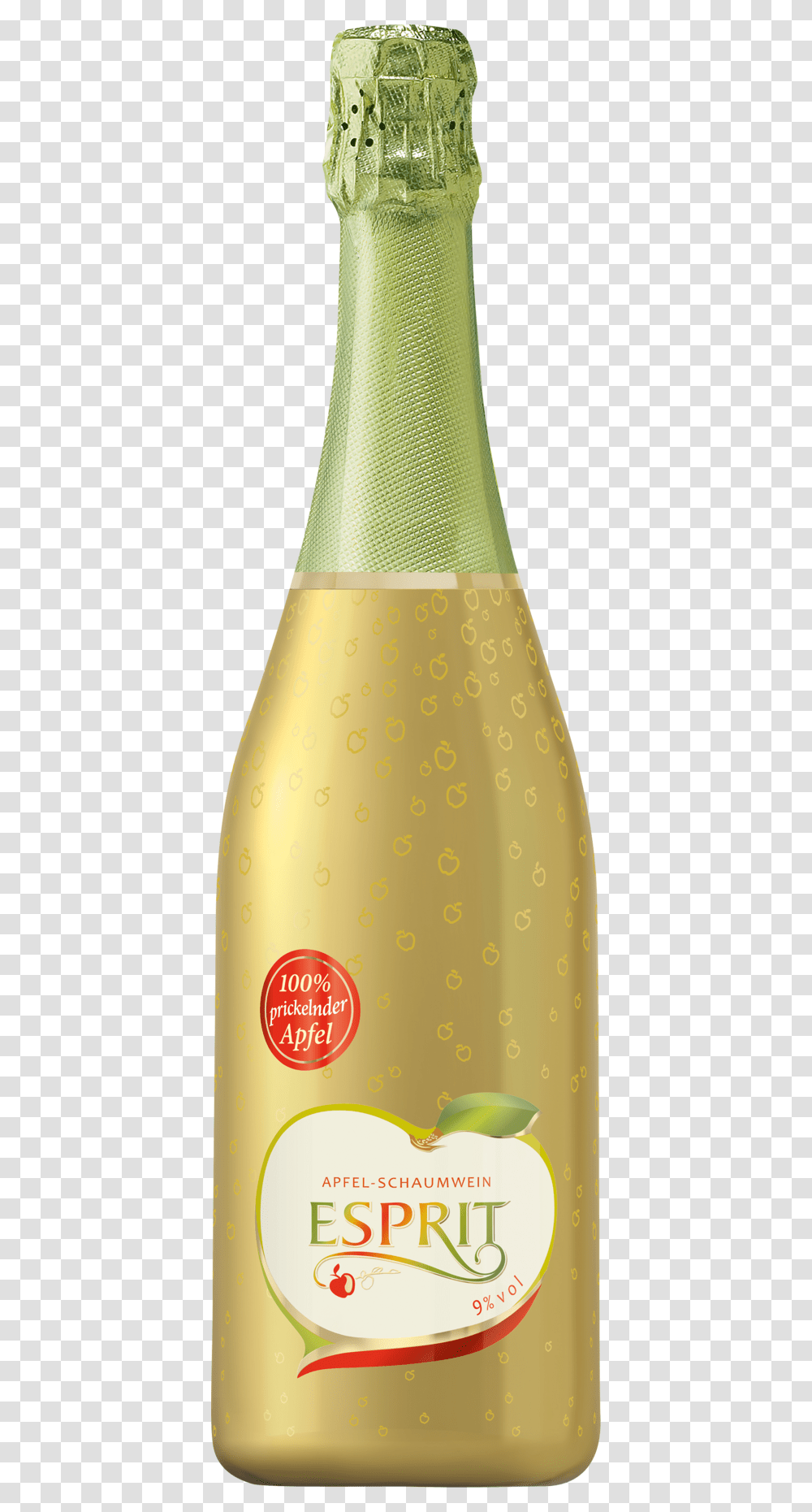 Champagne Splash Esprit Schloss Wachenheim, Label, Bottle, Beverage Transparent Png