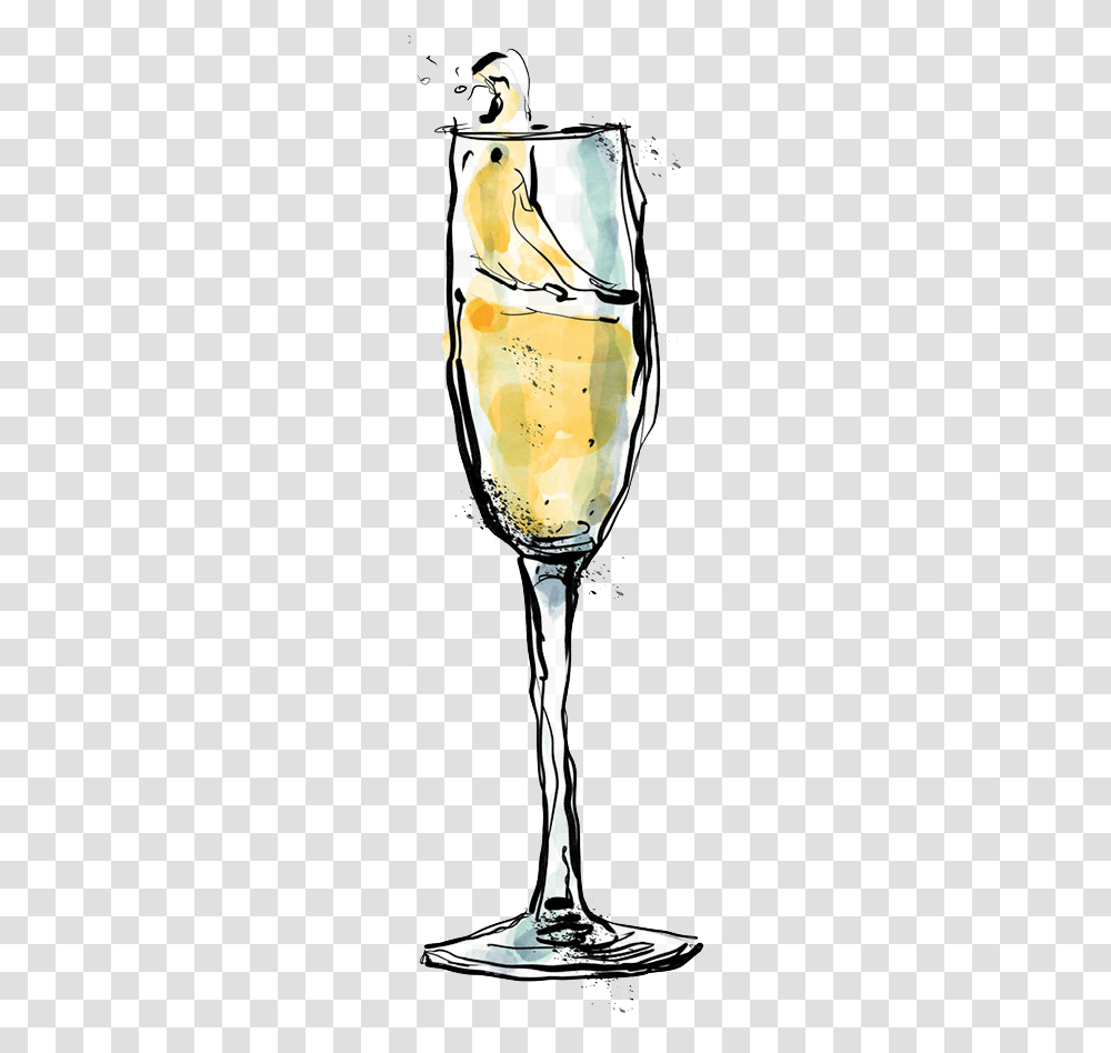 Champagne Stemware, Glass, Beverage, Drink, Alcohol Transparent Png