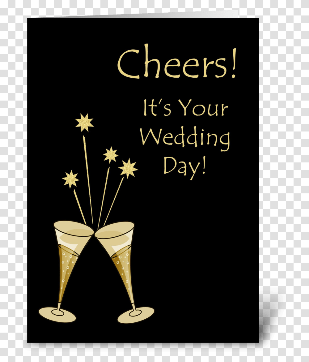 Champagne Toast Wedding Congratulations Greeting Card Congratulations On Your Wedding Cheers, Trophy, Gold, Incense Transparent Png