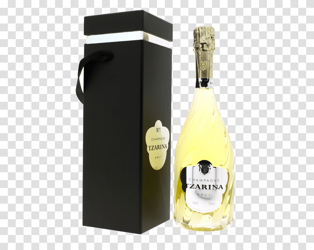 Champagne Tzarina Casket Magnum Tsarine Glass Bottle, Liquor, Alcohol, Beverage, Drink Transparent Png