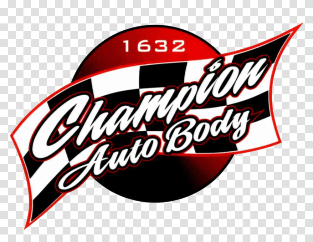 Champion Auto Body Graphic Design, Label, Logo Transparent Png