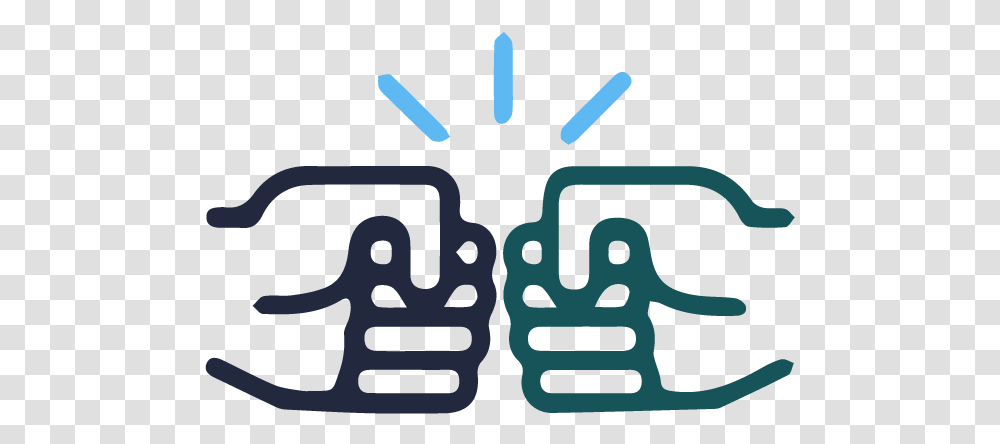 Champion Fists Fist Bump Logo No Background, Word Transparent Png