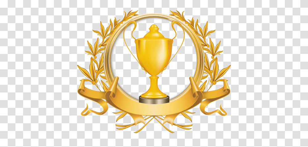 Champion Gold Cup Image Background Trophy Vector, Lamp Transparent Png