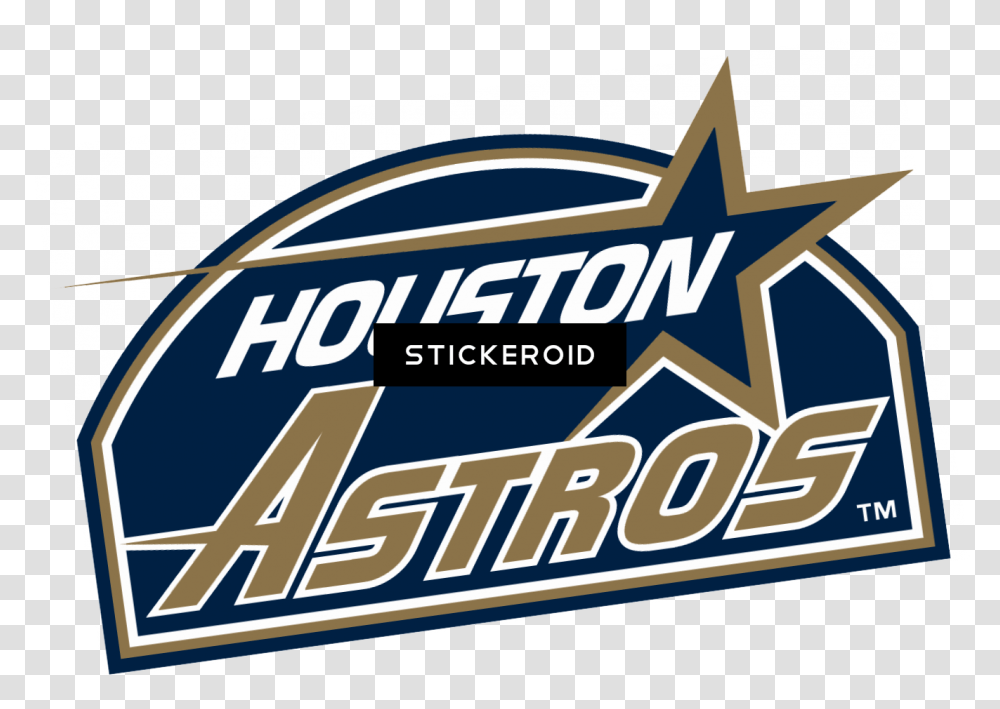 Champion Houston Astros Window Cling Company, Label, Text, Logo, Symbol Transparent Png