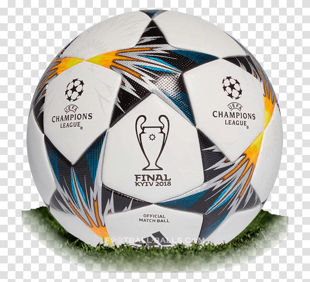 Champions League Football 2018, Soccer Ball, Team Sport, Sports, Helmet Transparent Png