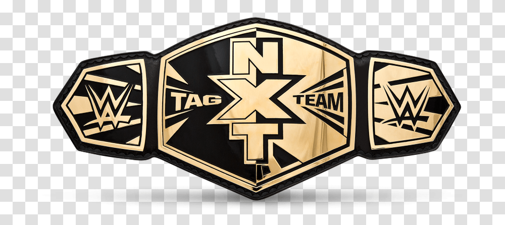 Championship Belt Make Wwe Nxt Championship Tag Team, Star Symbol, Buckle, Dynamite Transparent Png